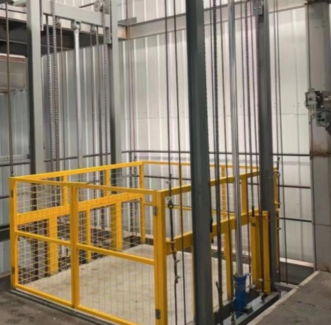 海林导轨式升降机一般加工周期